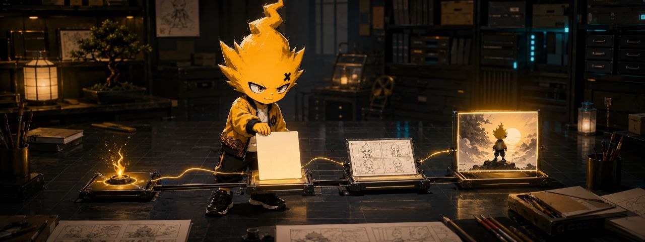 KIIRO guiding a creative idea from spark to finished work